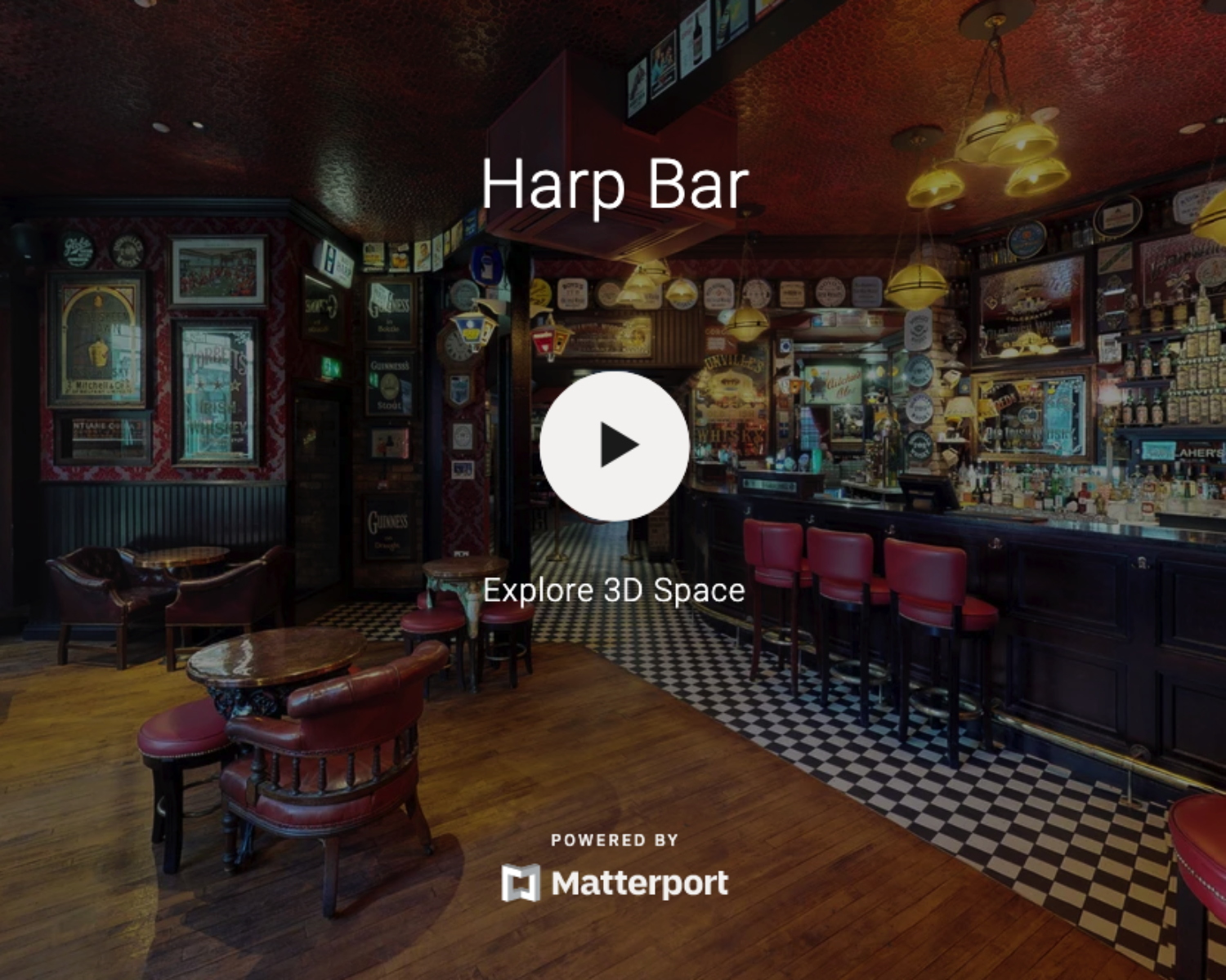 3D Virtual Tour, Matterport Screen