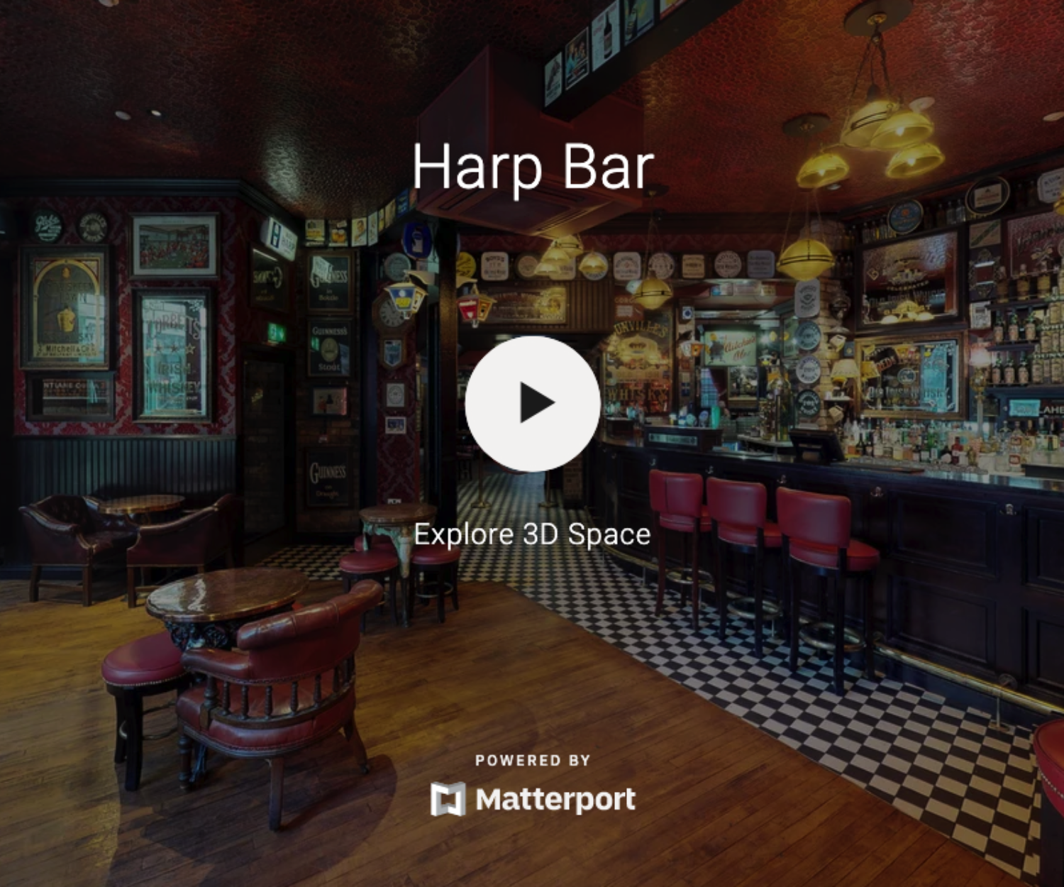 3D Virtual Tour, Matterport Screen